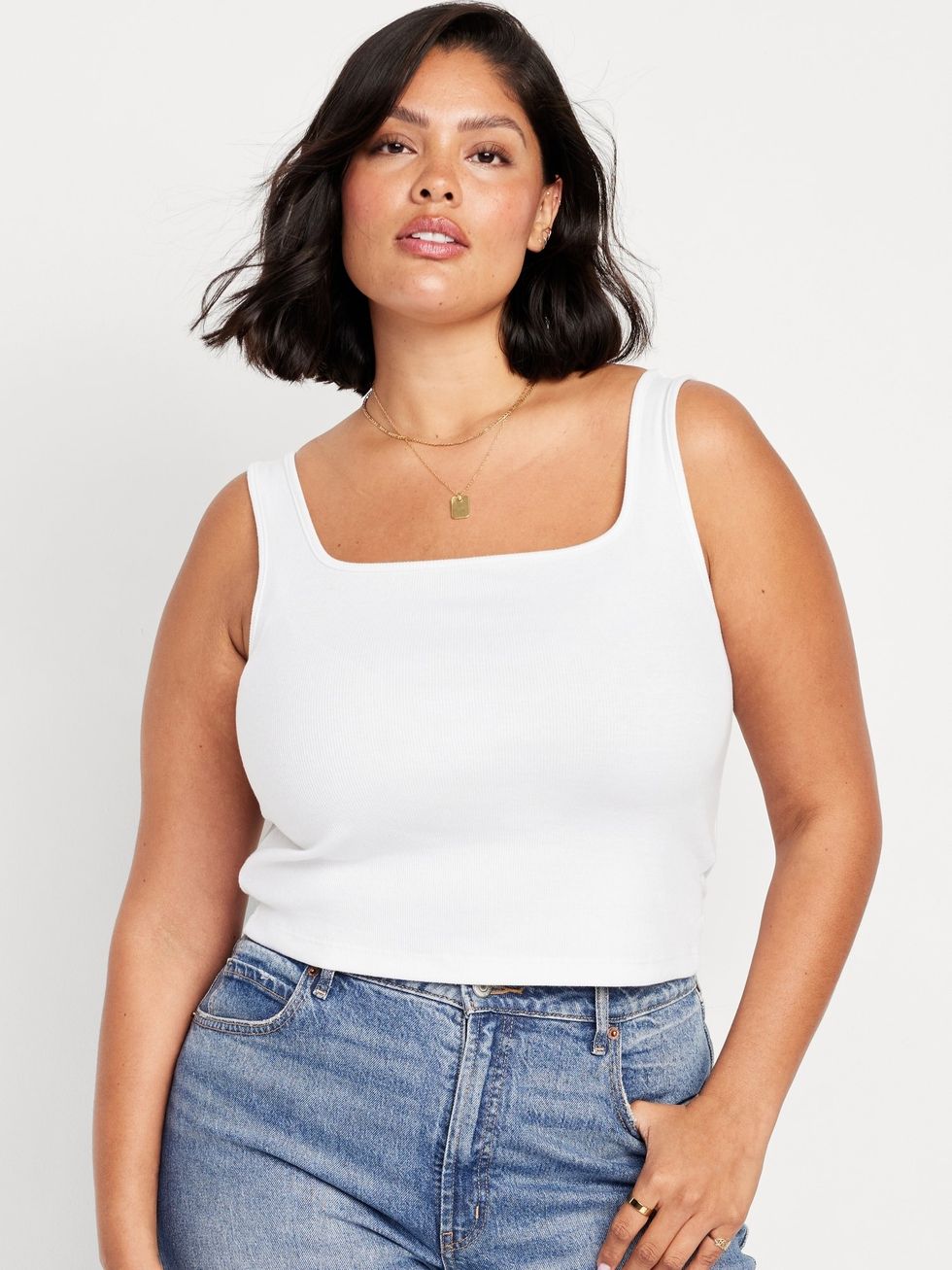 Old Navy Ultra-Crop Rib-Knit Tank Top
