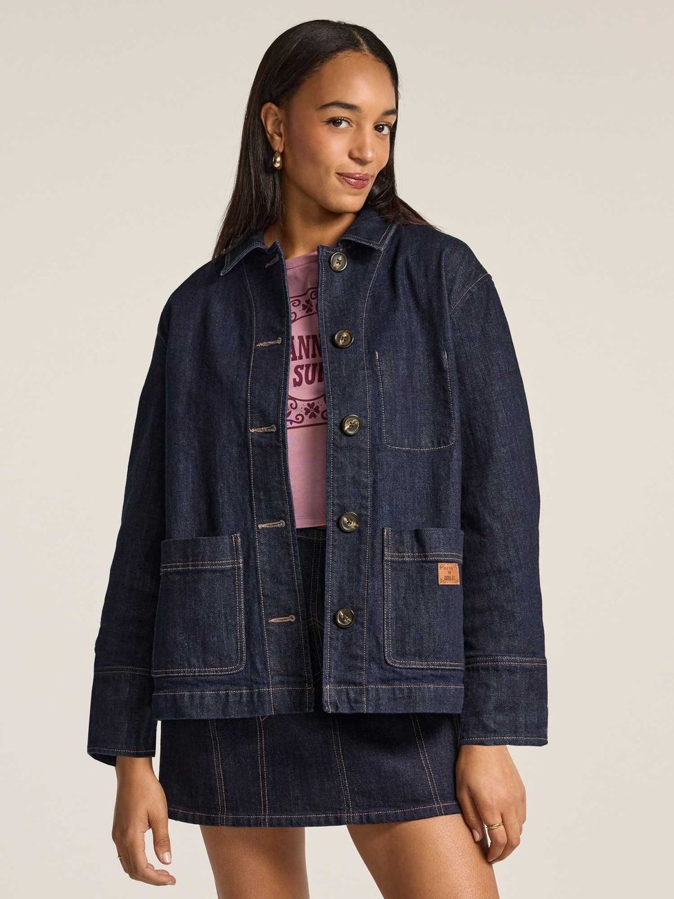 Old Navy x Anna Sui Denim Chore Jacket