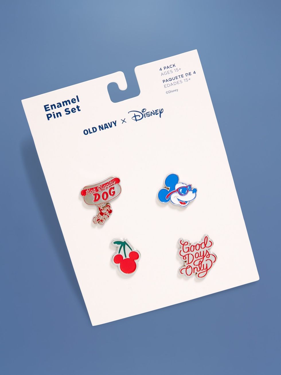 Old Navy x Disney Enamel Pin Set