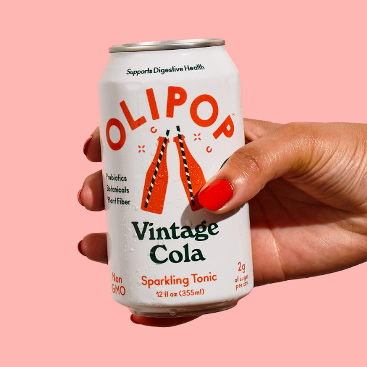 olipop soda vintage cola flavor