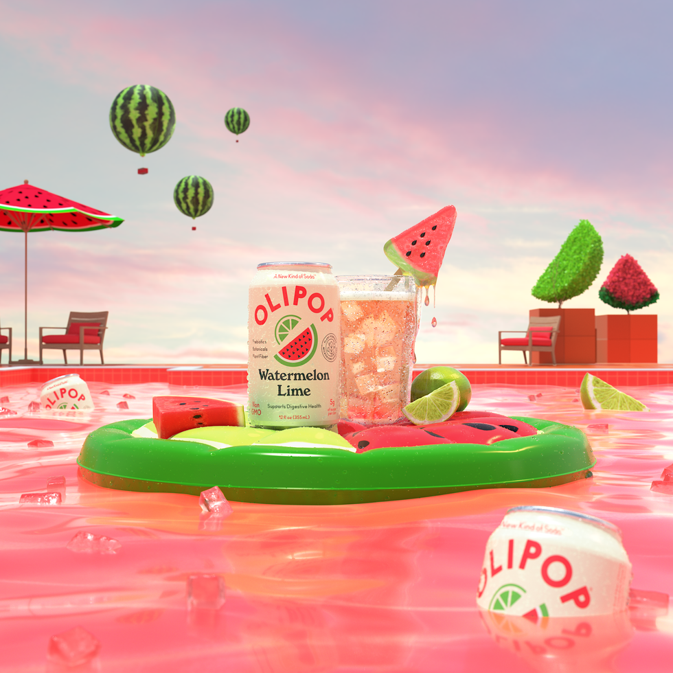 OLIPOP Watermelon Lime flavors