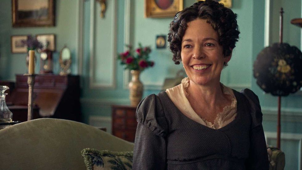 Olivia Colman as Mrs. Bennet