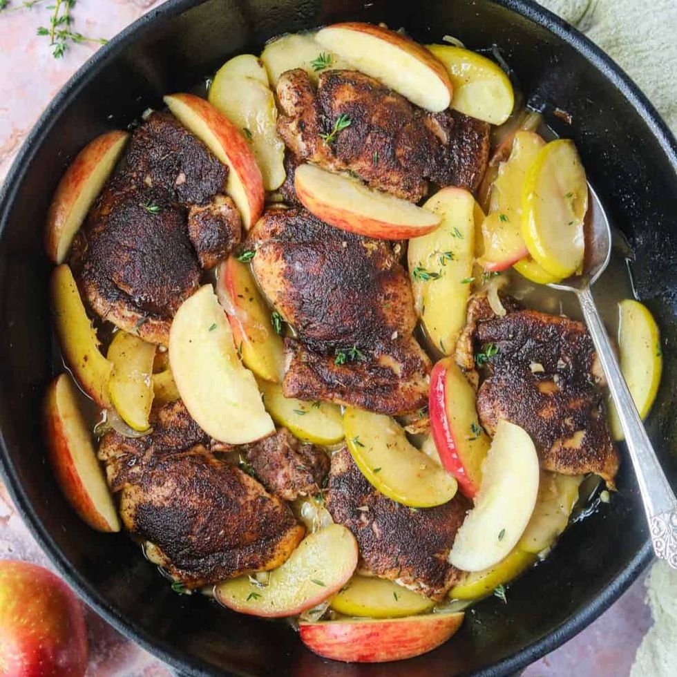 One-Pan Apple Cider Chicken