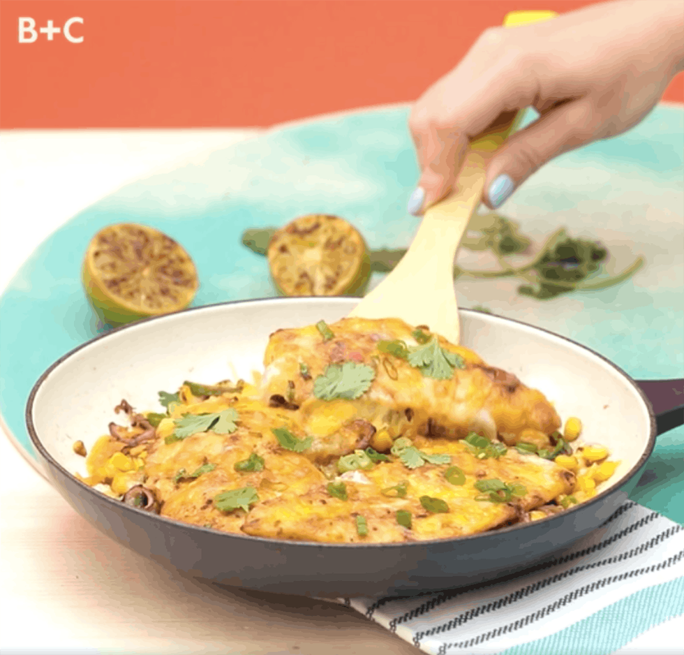 One-Pan Cheesy Jalape\u00f1o Lime Chicken