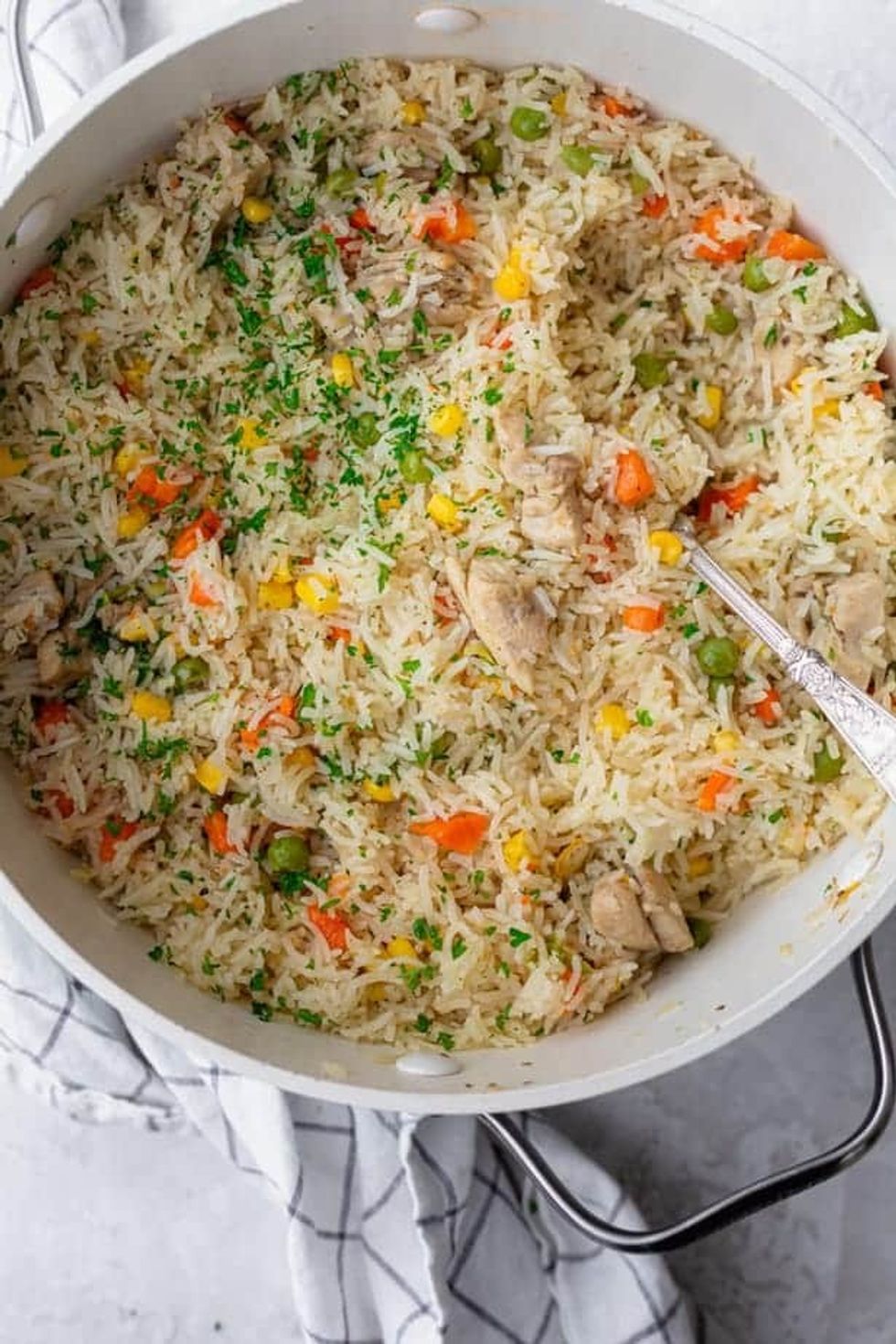 one pot chicken and rice