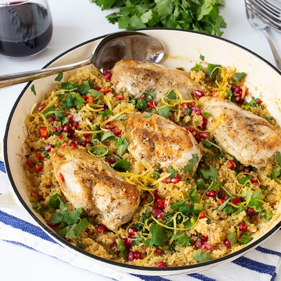 One Pot Chicken Couscous