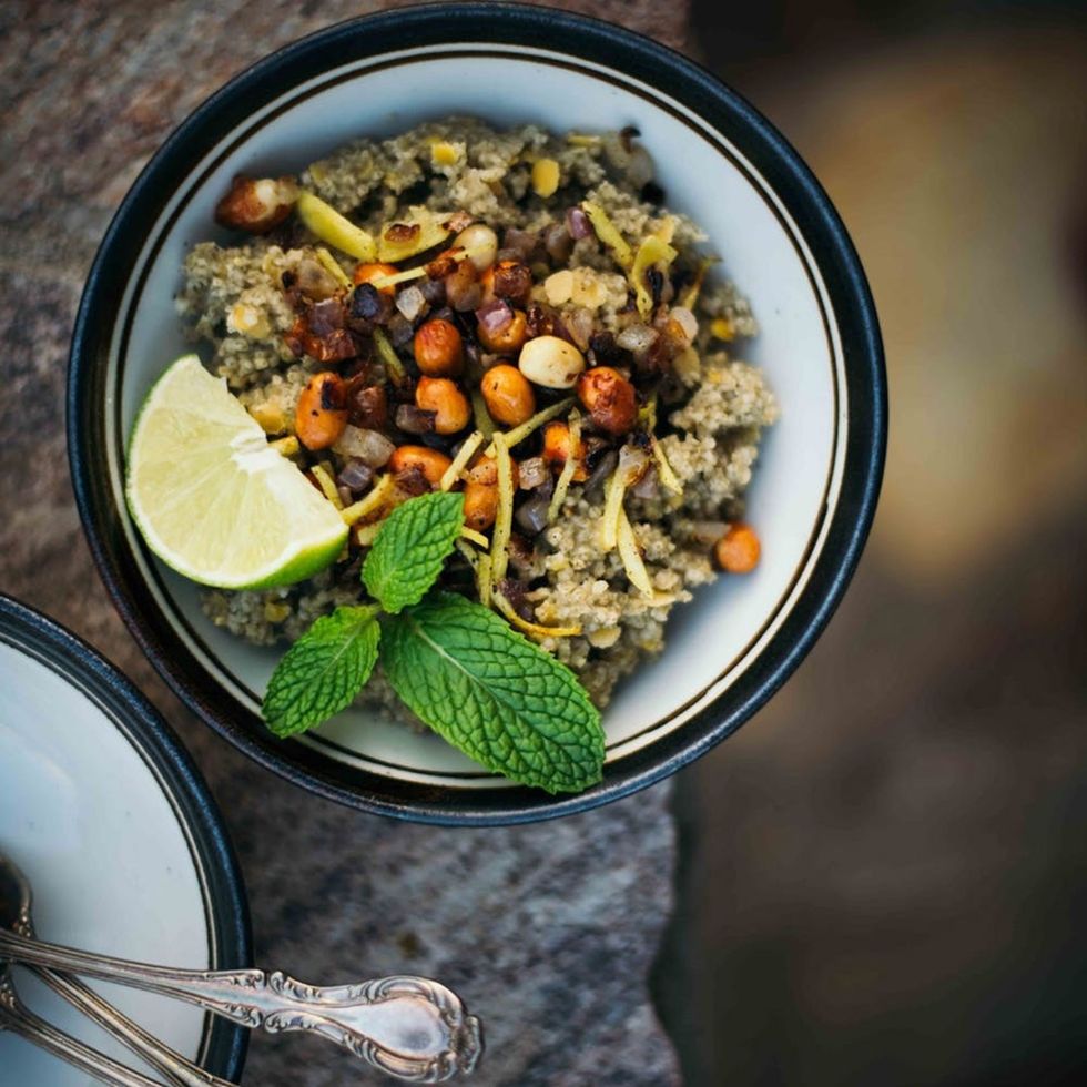 One Pot Lentil Millet Bowl