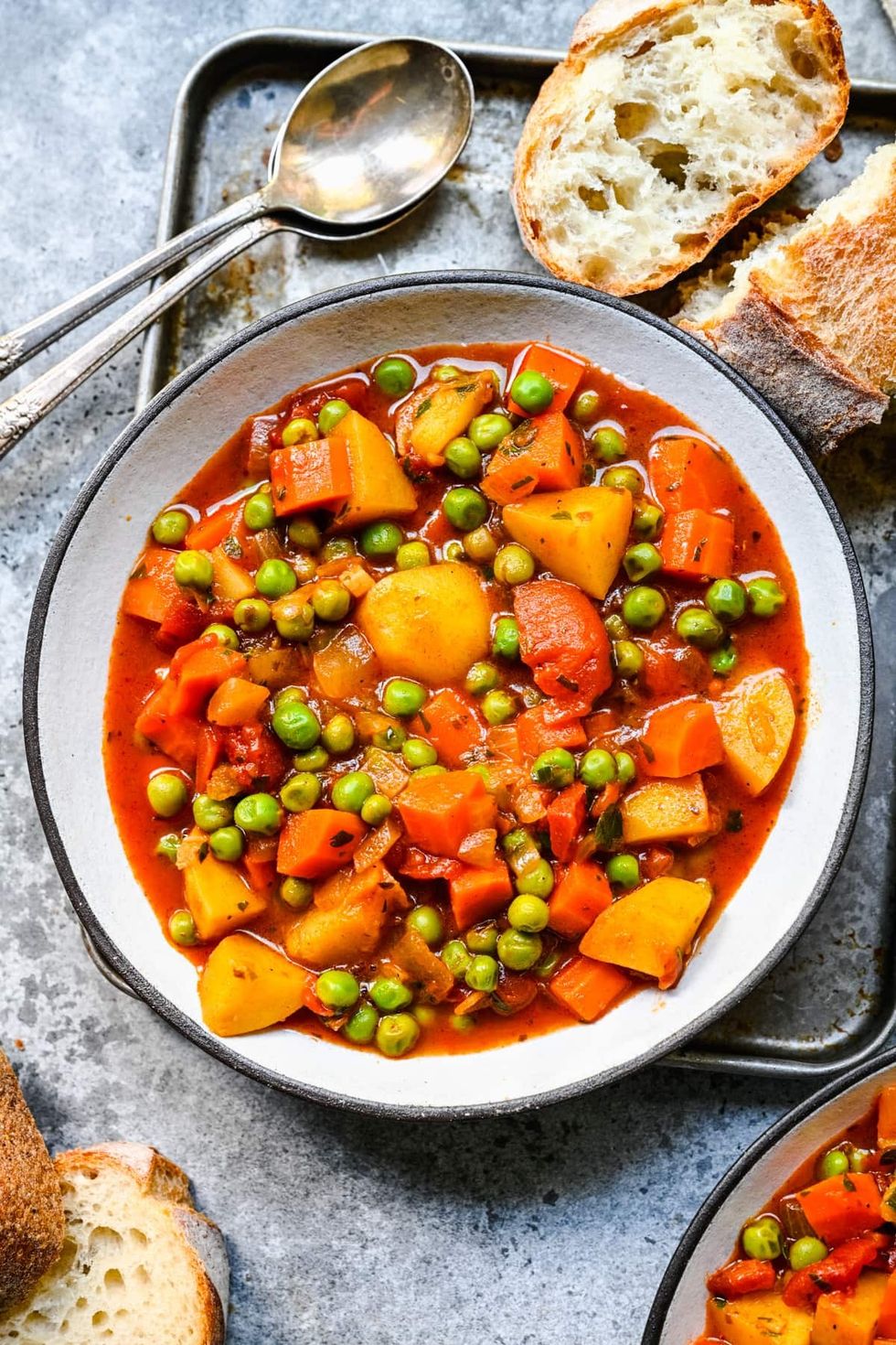 One Pot Pea Stew
