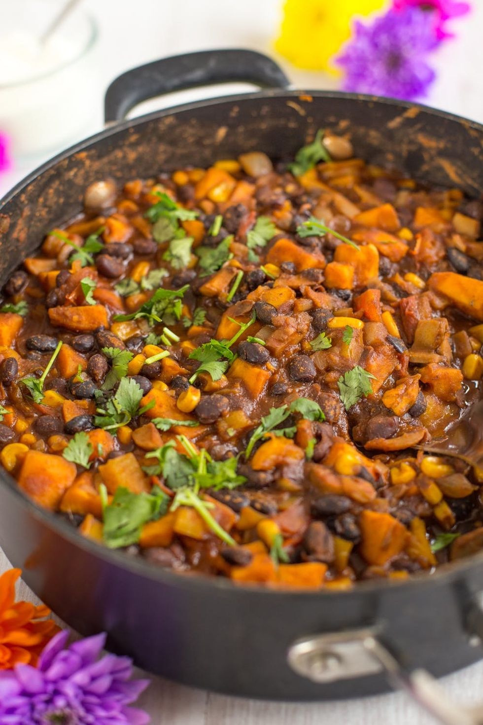 One-Pot Sweet Potato and Black Bean Chili Recipe