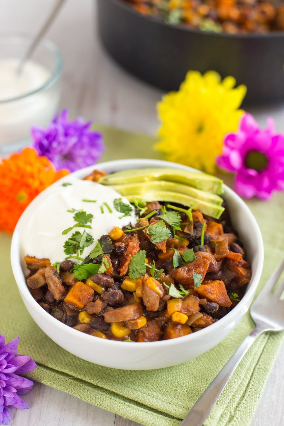 One-Pot Sweet Potato and Black Bean Chili Recipe