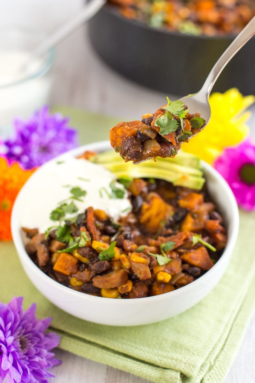 One-Pot Sweet Potato and Black Bean Chili Recipe