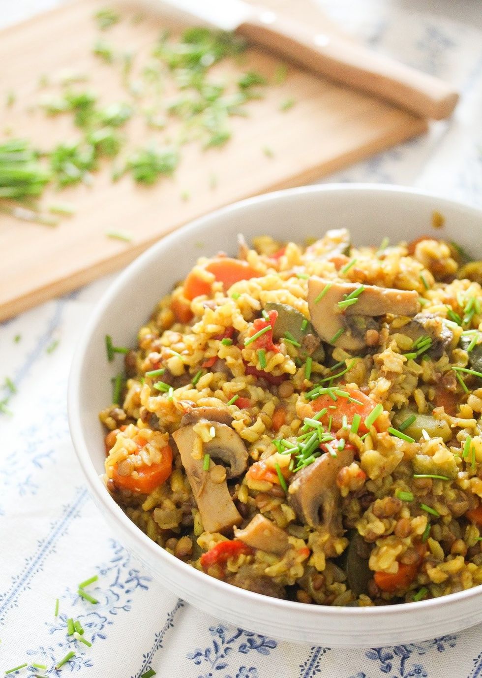 One Pot Vegan Pilaf