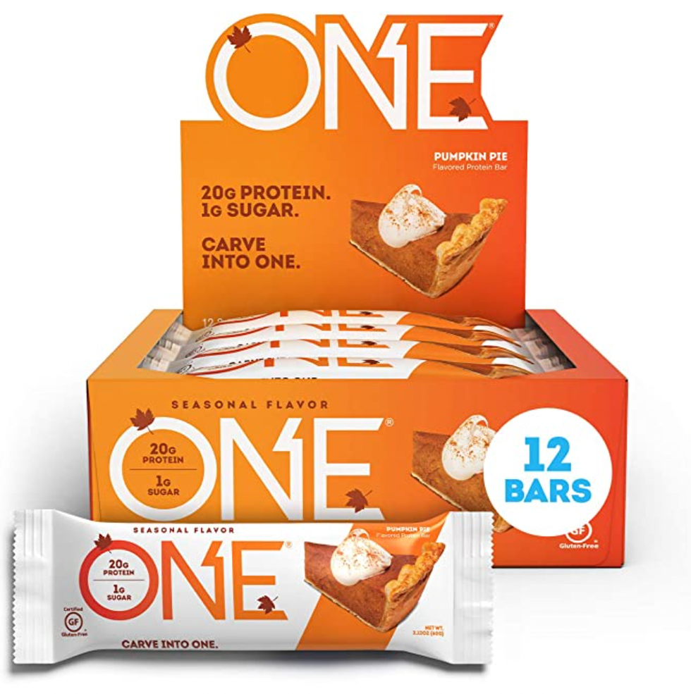 One protein bar