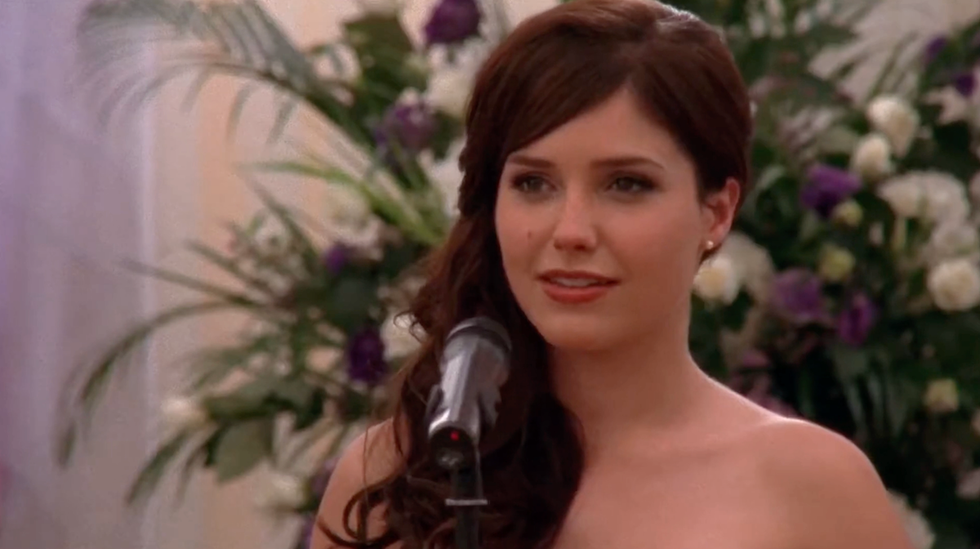 one tree hill nathan and haley's wedding