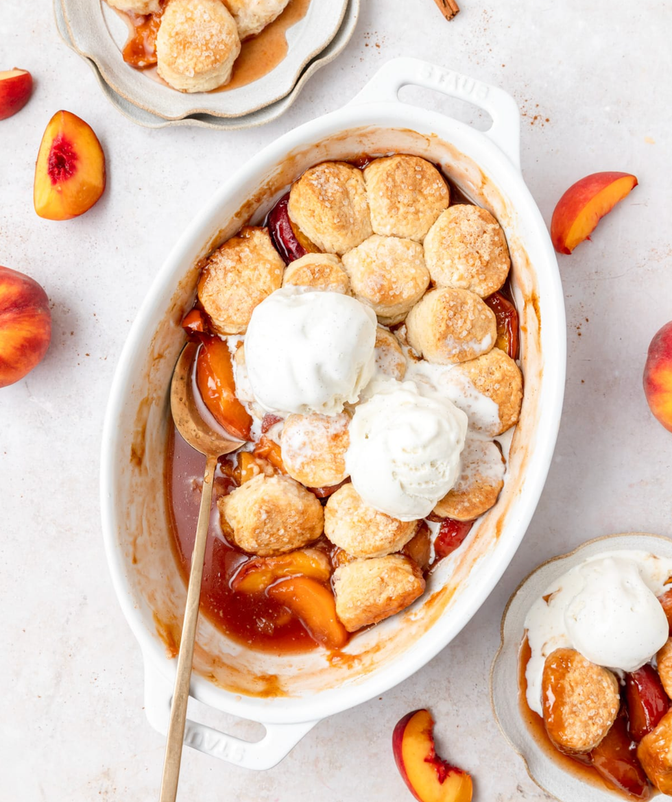 ooey gooey peach cobbler recipes