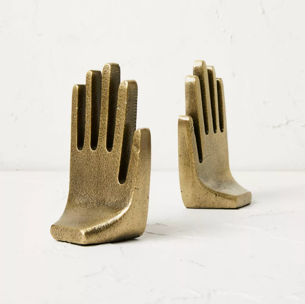 Opalhouse designed with Jungalow Brass Hands Bookends