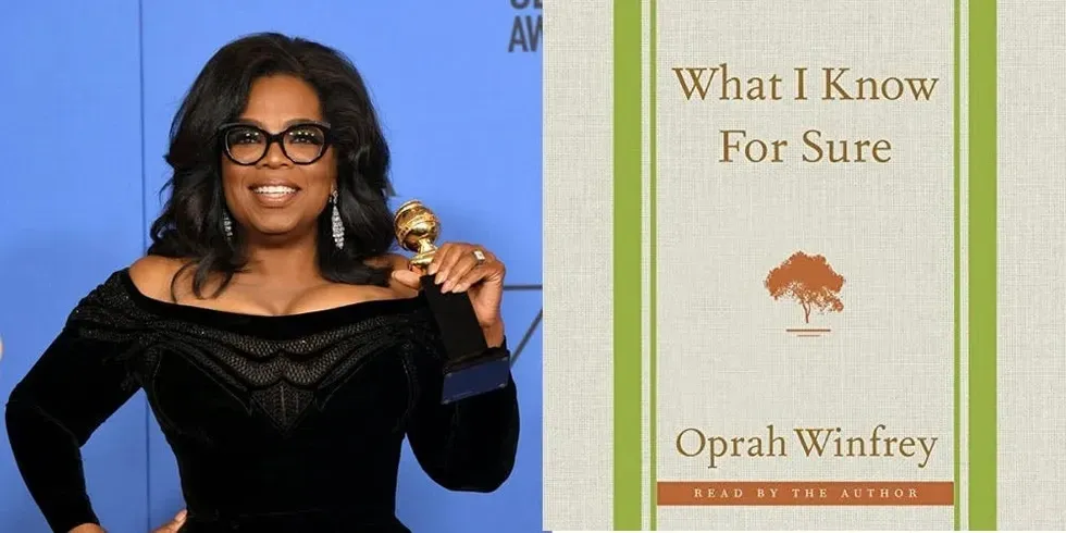 Oprah Winfrey reading "What I Know for Sure"
