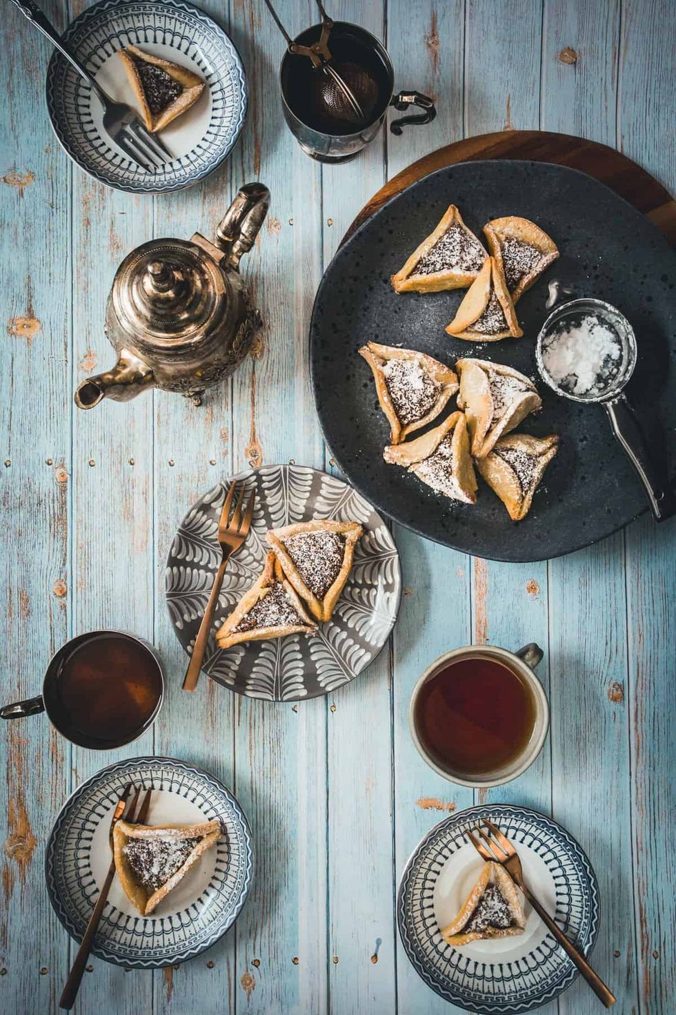 Orange and Date Gluten-Free Hamantaschen for passover, kosher desserts