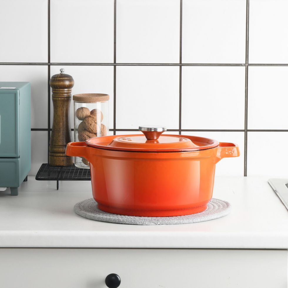 orange dutch oven