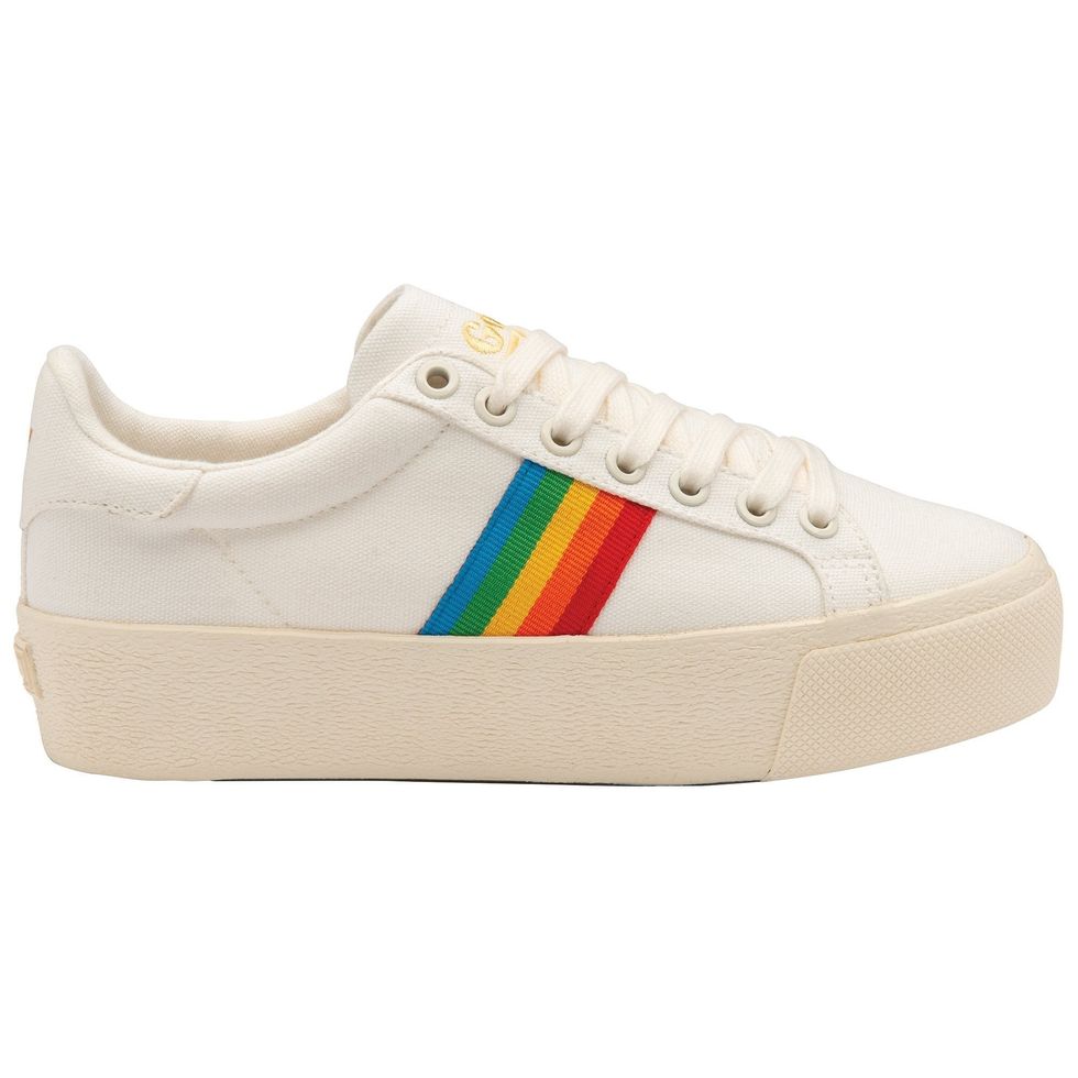 Orchid Platform Rainbow Sneakers