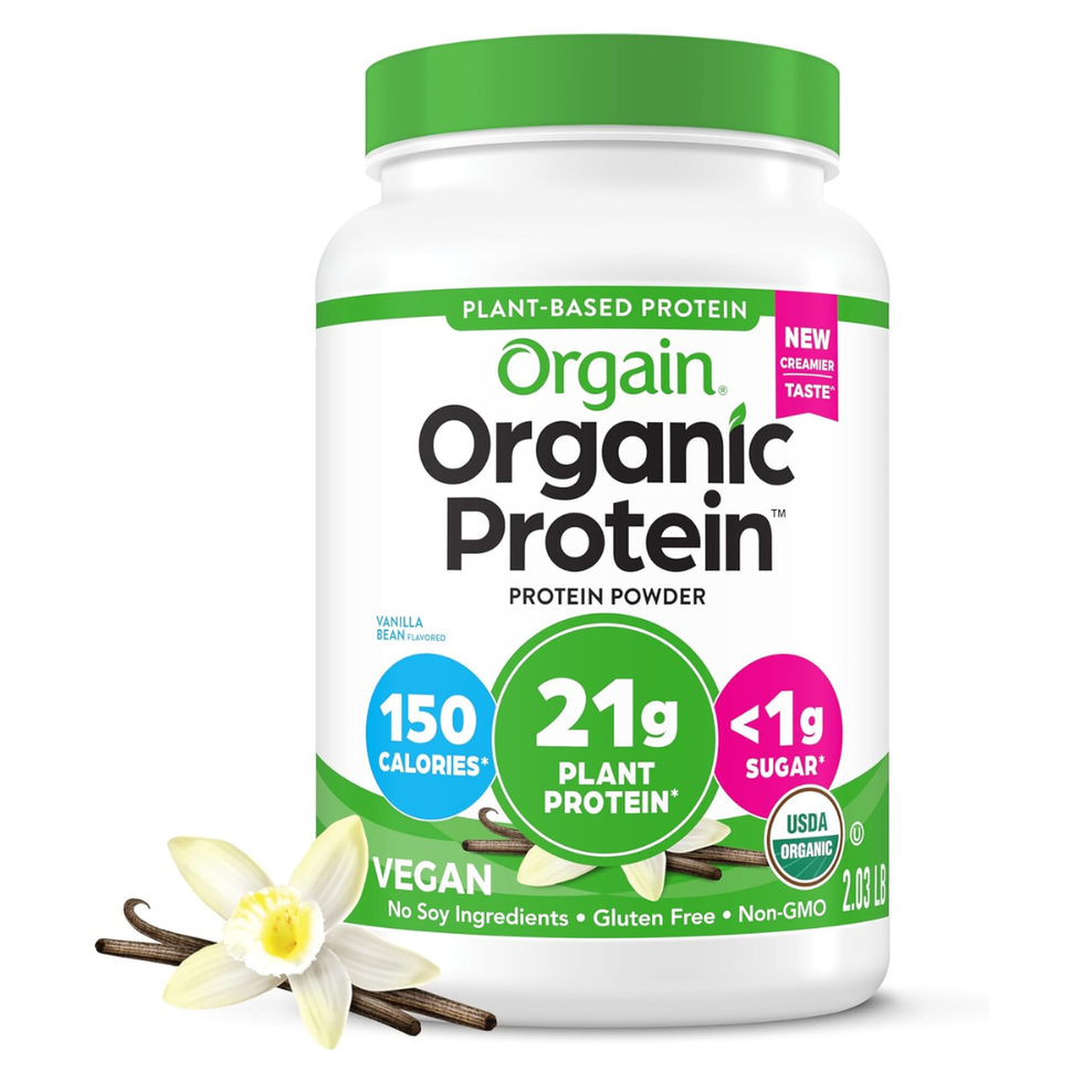 Orgain Organic Vegan Vanilla Bean Protein Powder