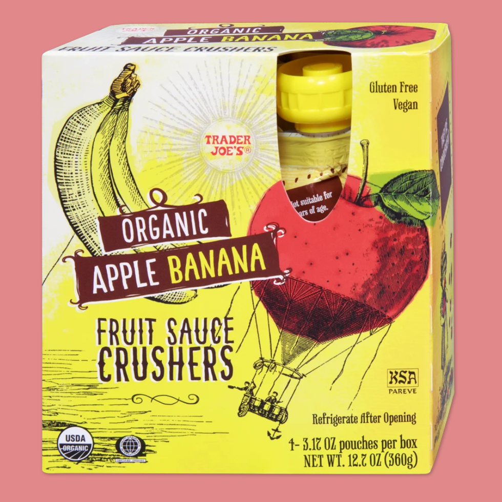 Organic Apple Banana Fruit Sauce Crushers