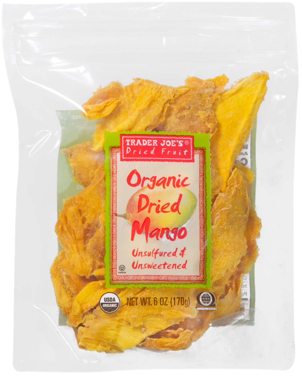 Organic Dried Mango Unsulfured & Unsweetened