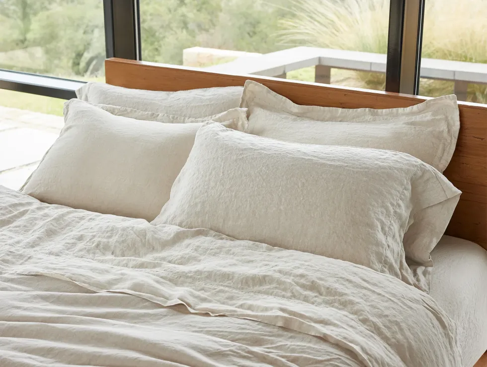 organic relaxed linen sheet
