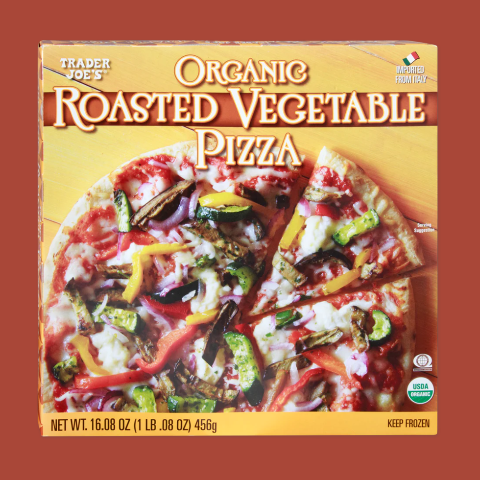 Organic Roasted Vegetable Pizza
