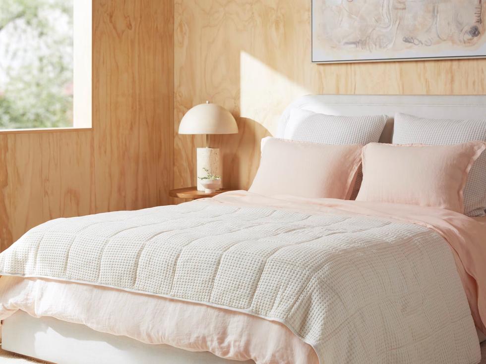 Organic Waffle Quilt