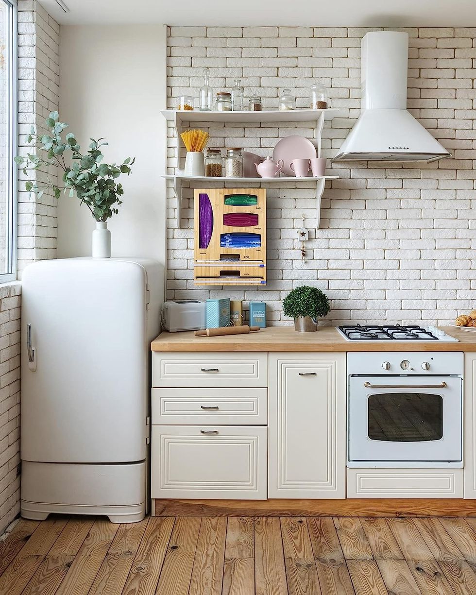 Orikithem Foil and Plastic Wrap Organizer