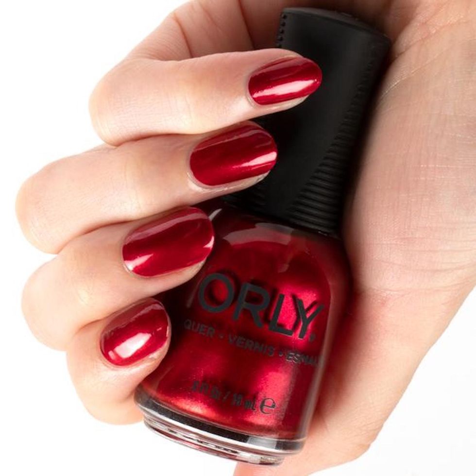 ORLY Crawford's Wine winter nails