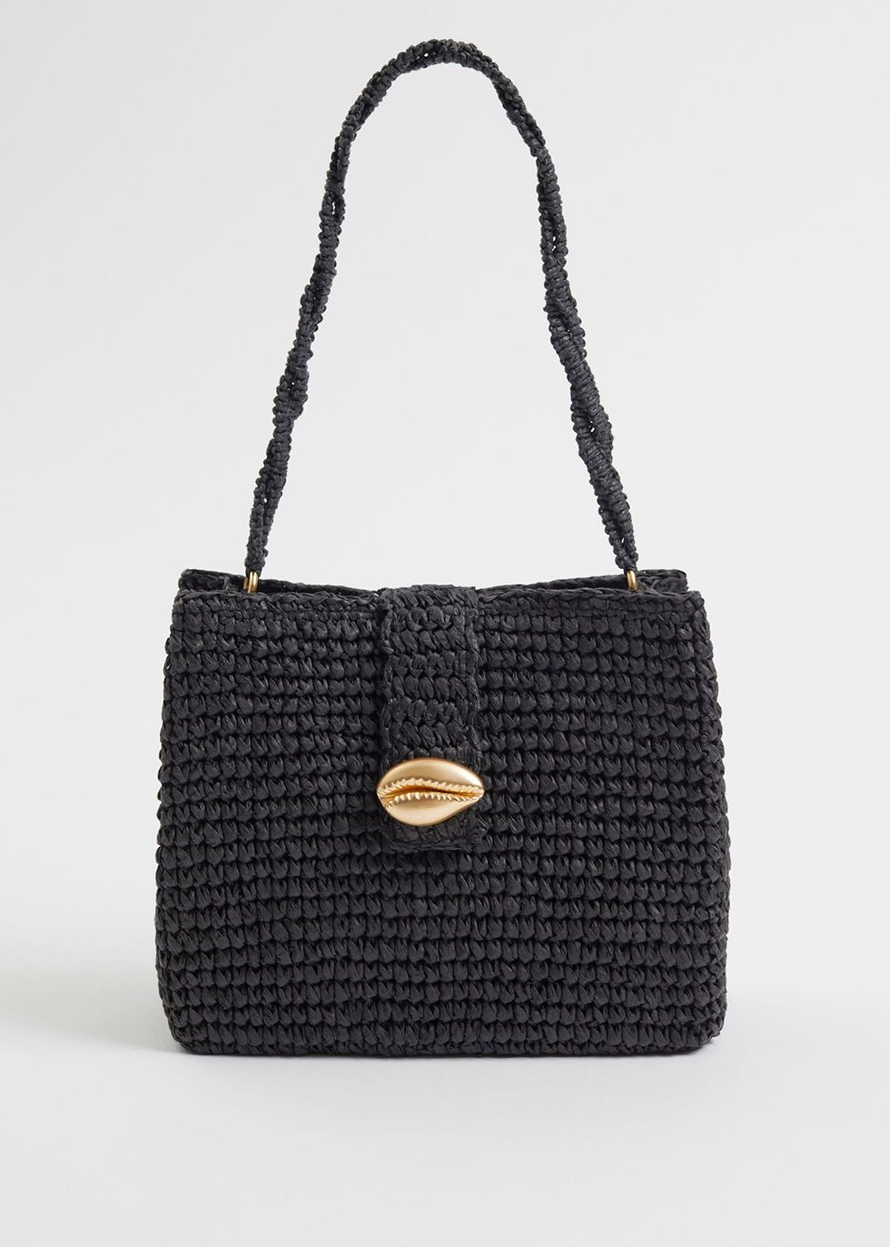 & Other Stories x Sindiso Khumalo Seashell Embellished Handbag