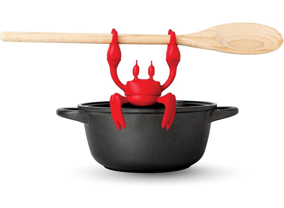 Ototo silicone crab utensil rest