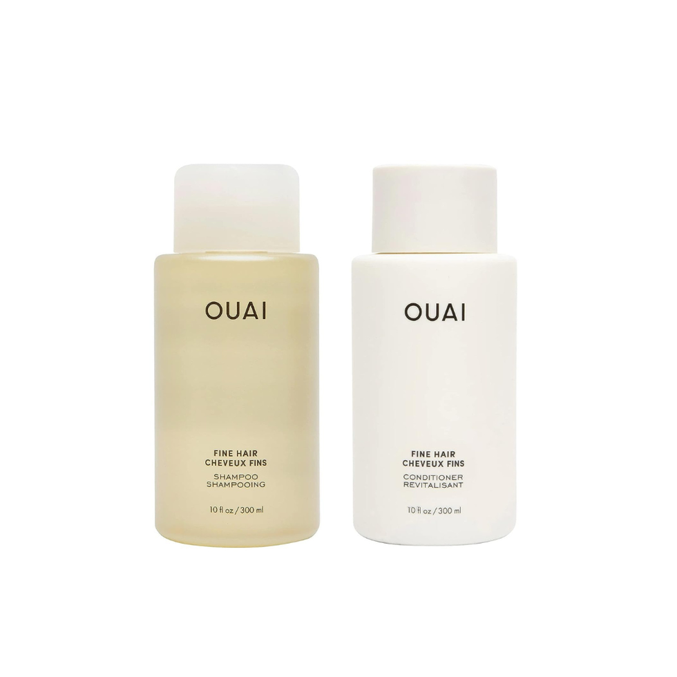 OUAI Fine Shampoo and Conditioner Set