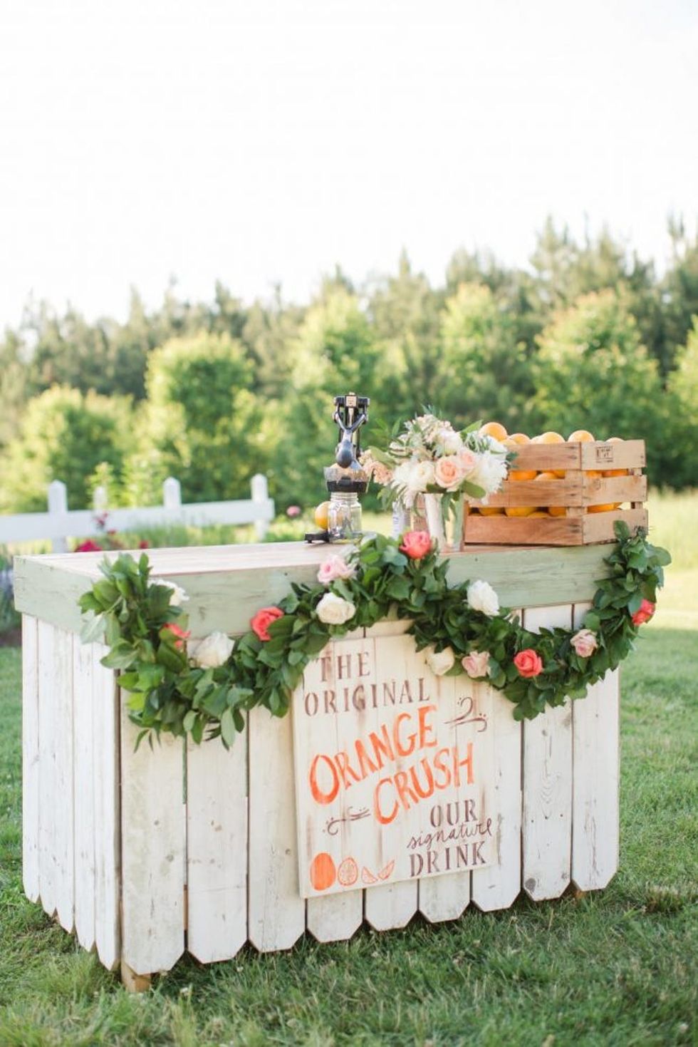 Outdoor Bar Ideas for Your Bridal Shower