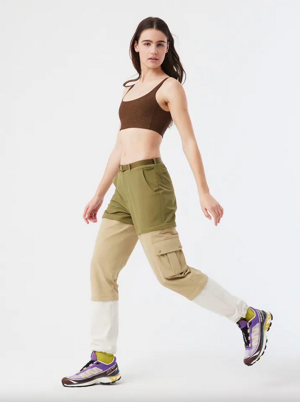 Outdoor Voices RecTrek Zip-Off Pant granola girl outfits for hiking