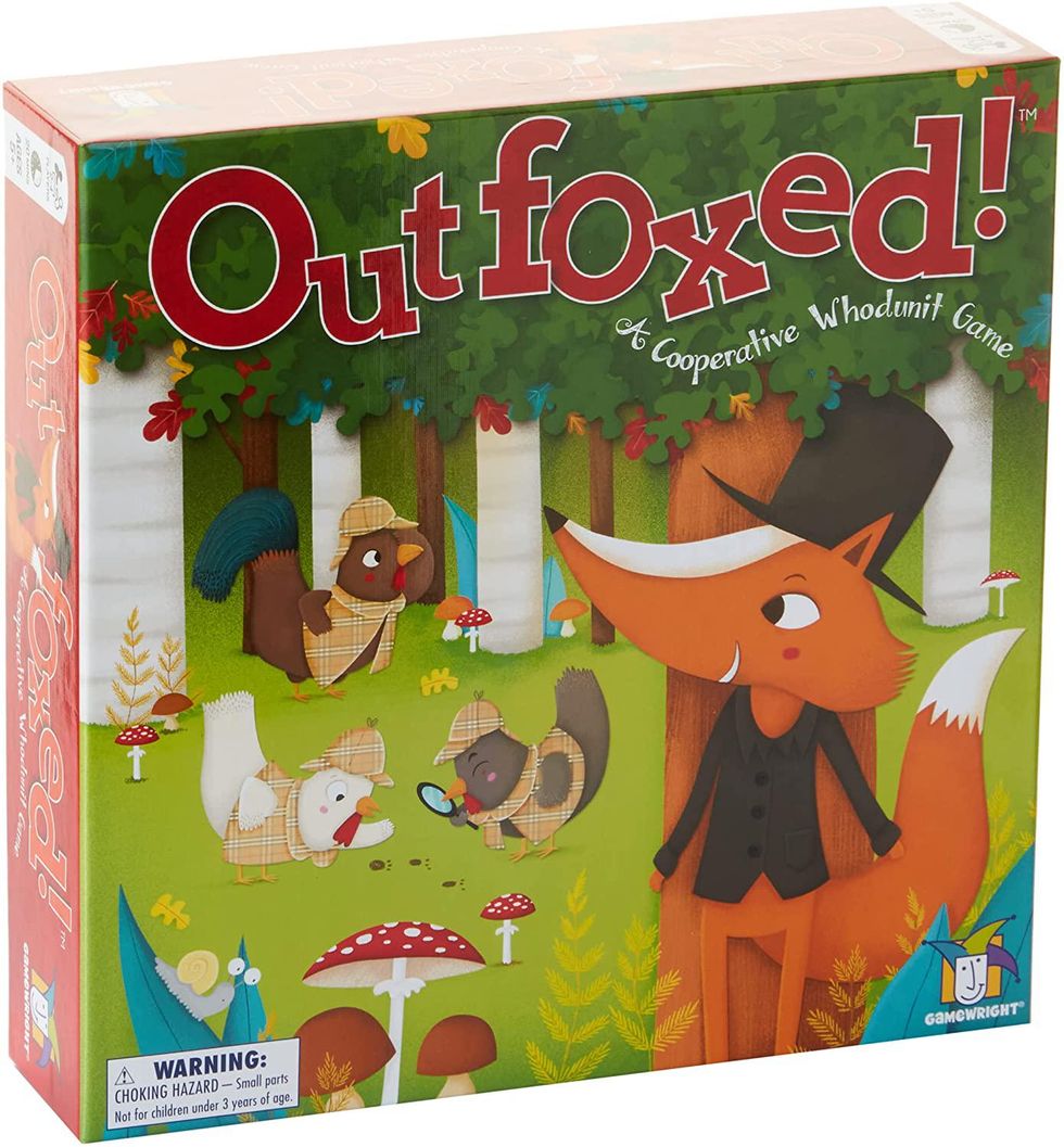 Outfoxed Cooperative Board Game best holiday gifts for kids