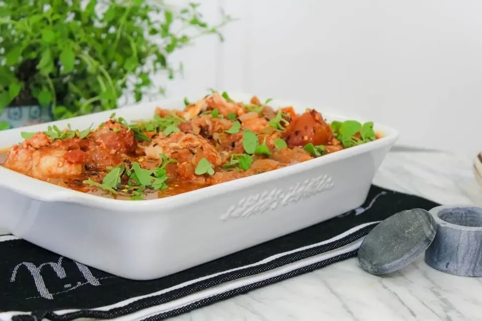 Oven Baked Chicken Thighs