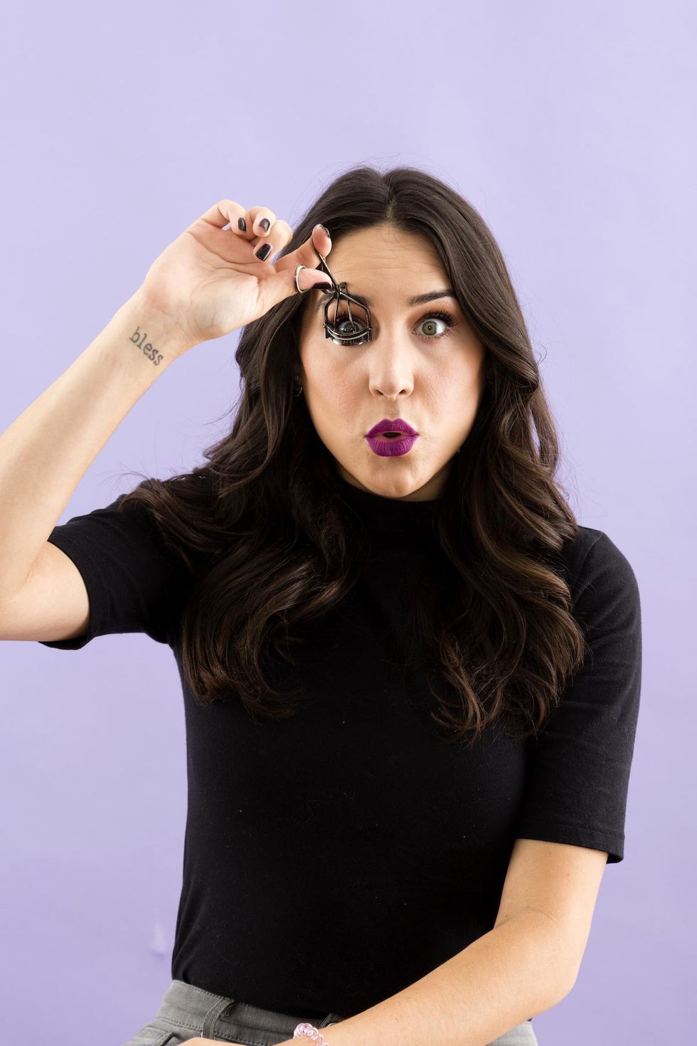 Overusing Fake Lashes