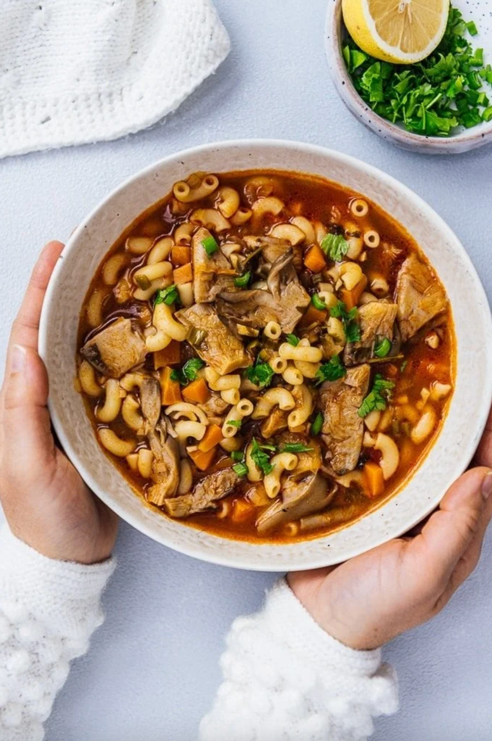 Oyster Mushroom Soup