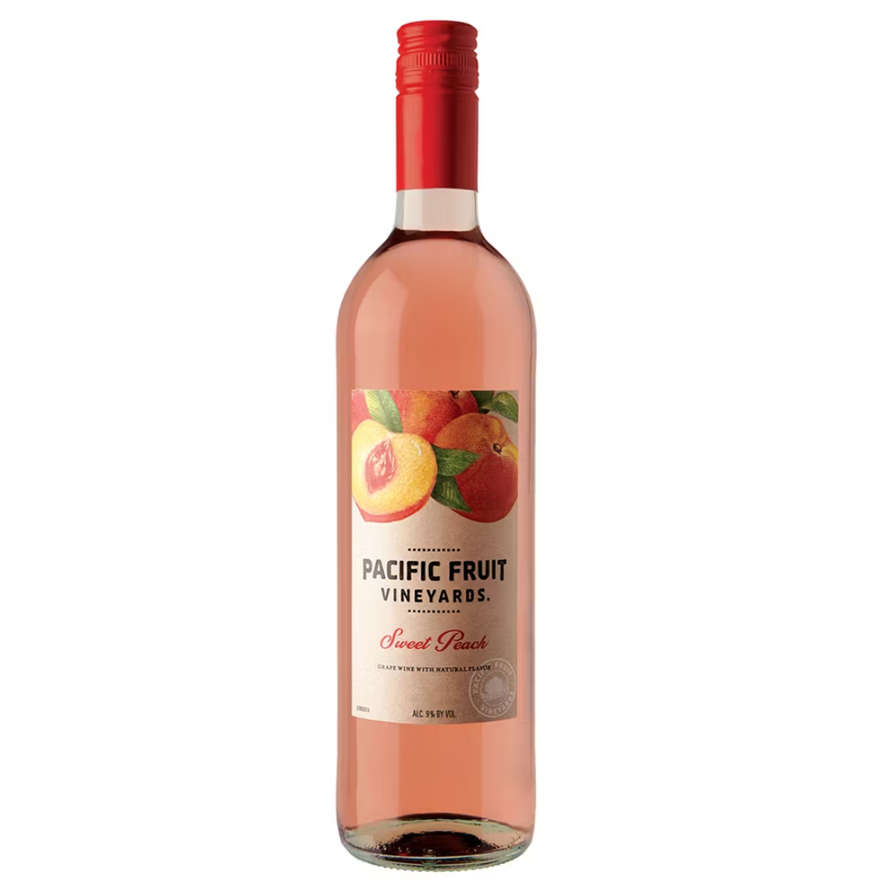 Pacific Fruit Vineyards Sweet Peach Wine