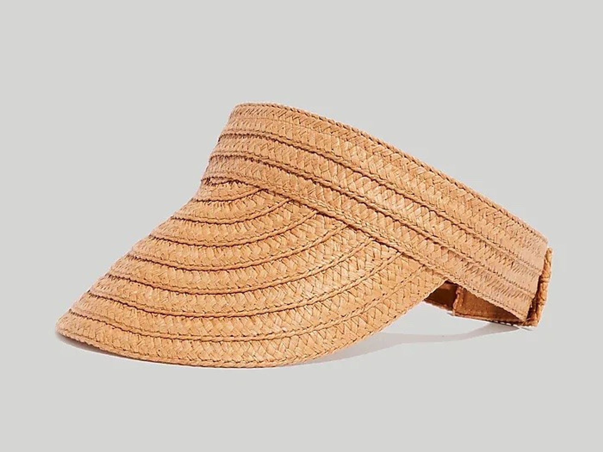 Packable Braided Straw Visor