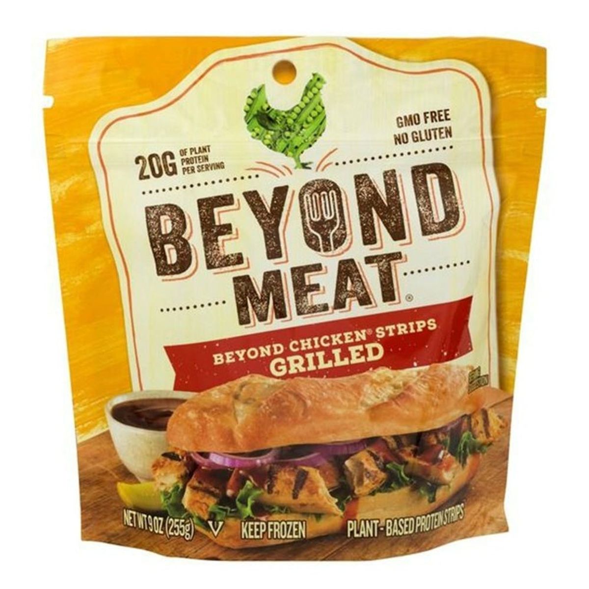 Package of Beyond Meat highlights our round up of the best veggie meat alternatives.