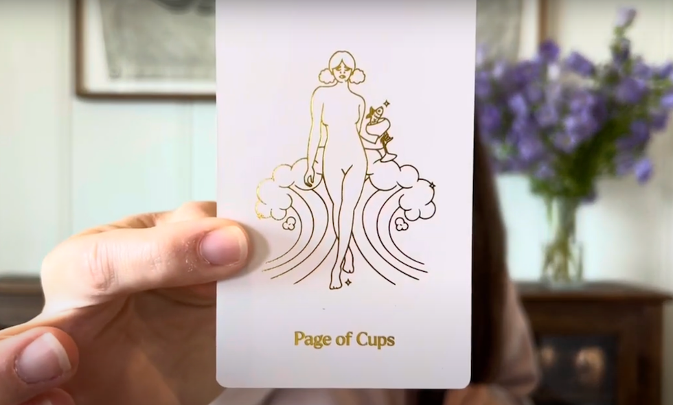 Page of Cups Tarot Card