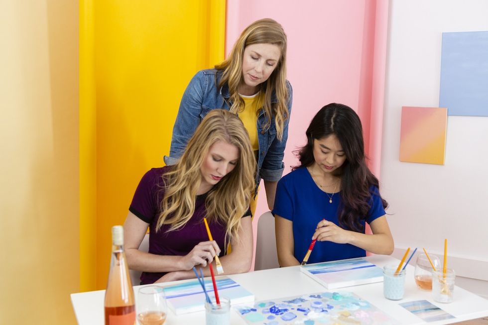 Host Your Own Paint And Sip Night With These Easy Tutorials