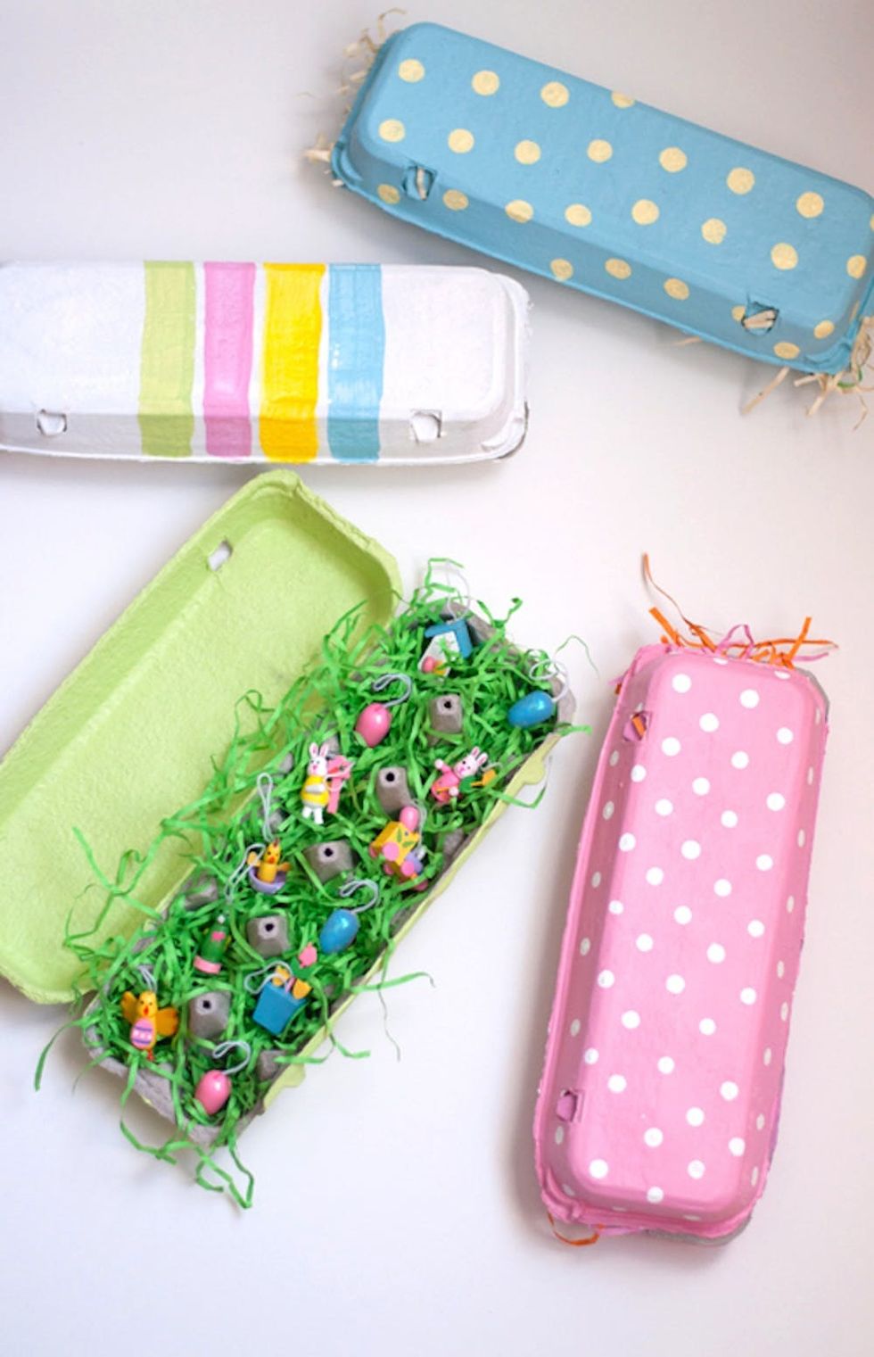 Painted Easter Egg Cartons Craft for Kids