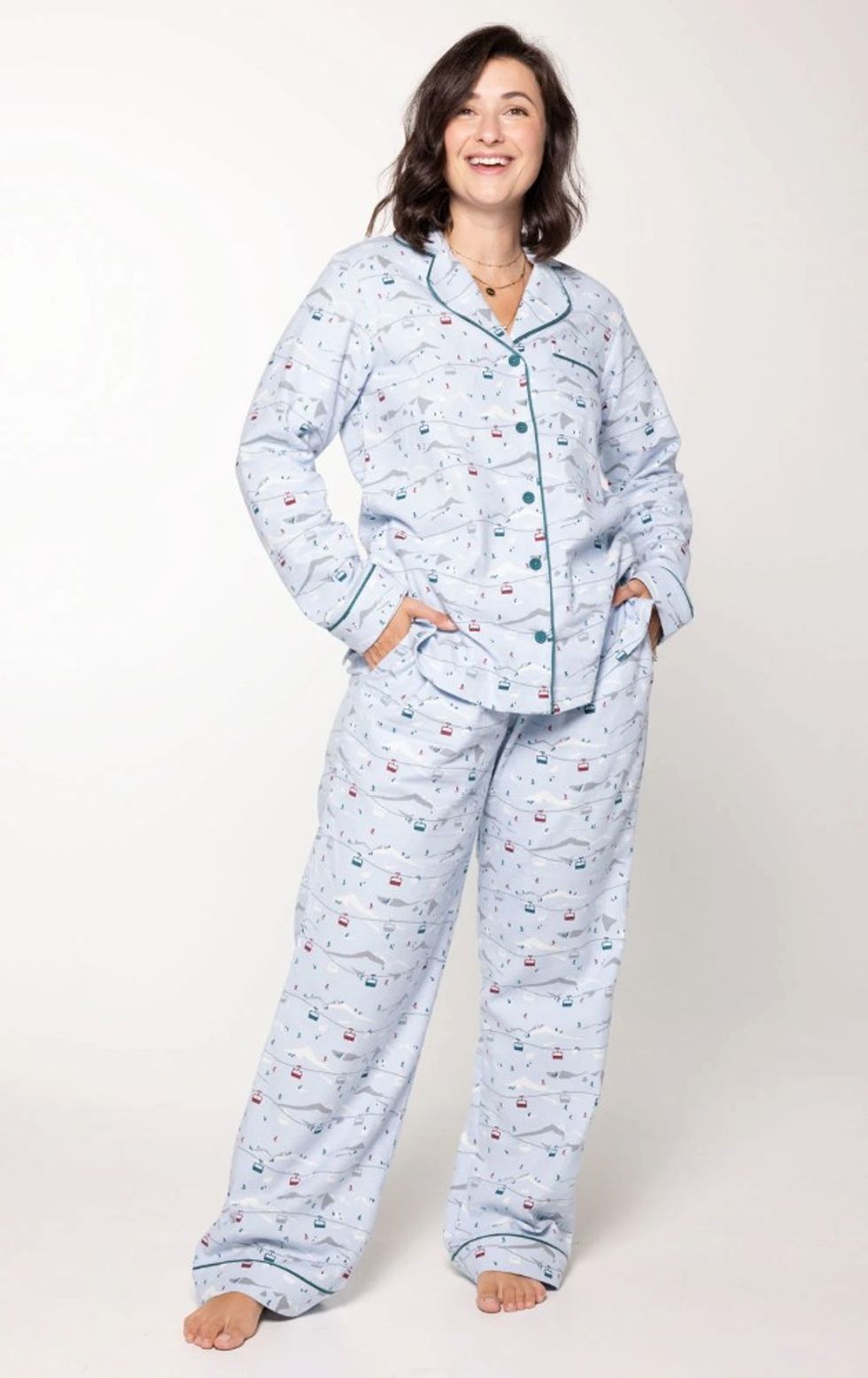 Pajamagram Apres Ski Flannel Pajamas