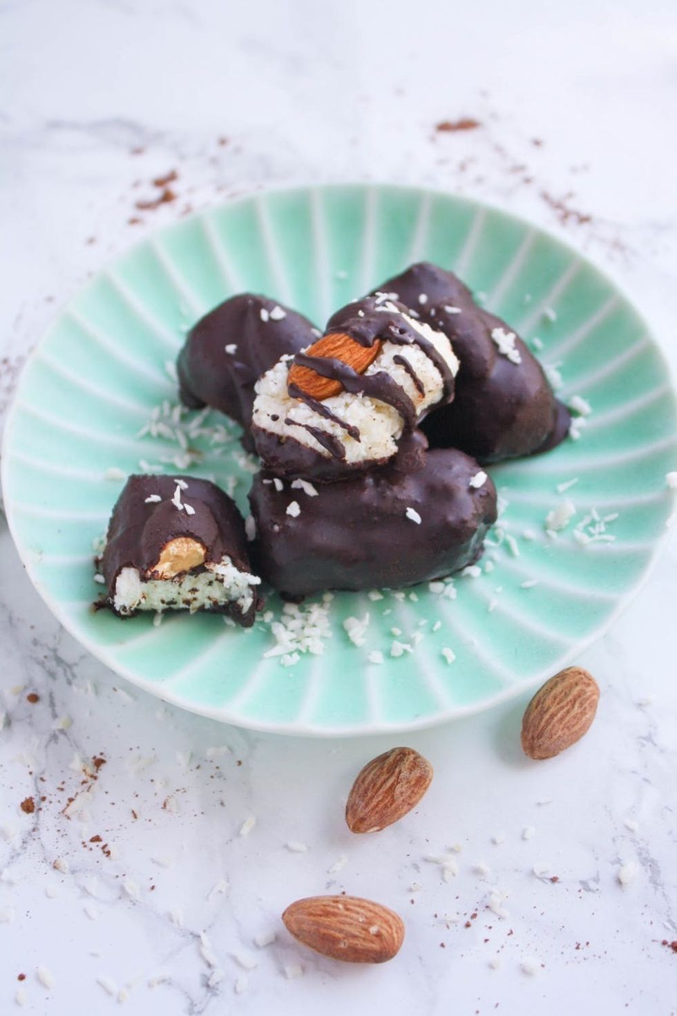 Paleo Almond Joy homemade candy