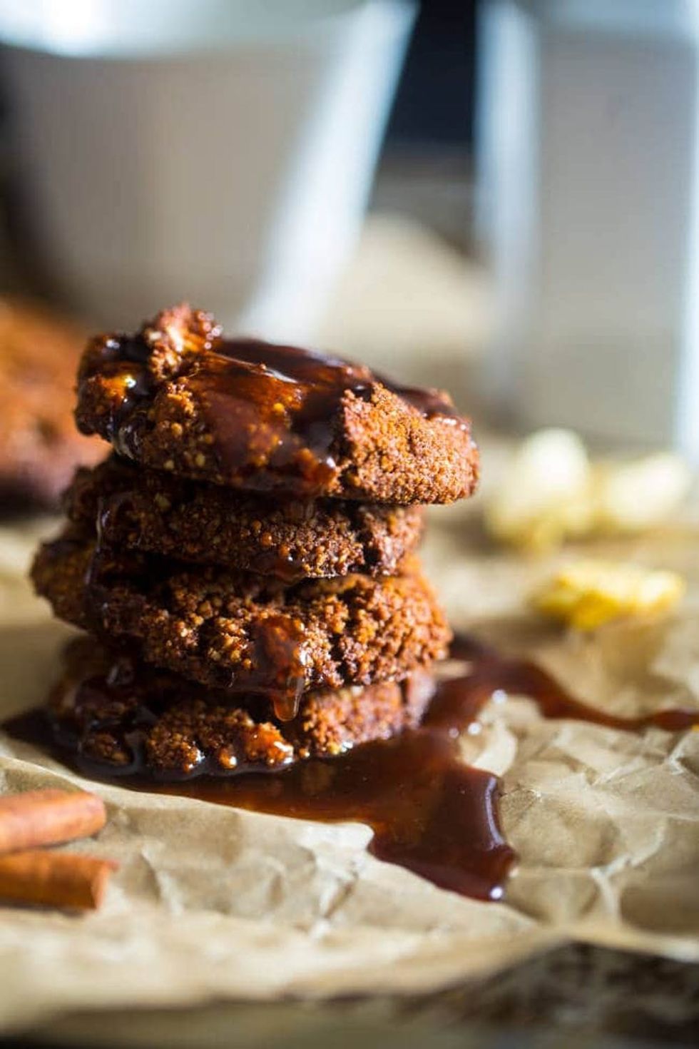 Paleo Caramel Apple Gingersnaps